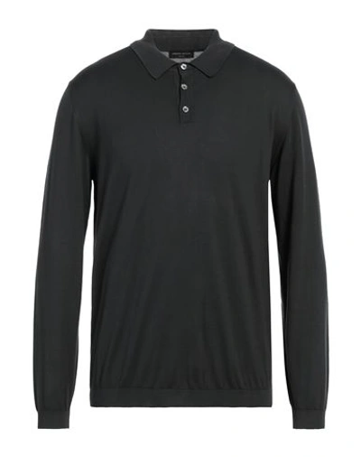 ROBERTO COLLINA ROBERTO COLLINA MAN SWEATER BLACK SIZE 36 COTTON