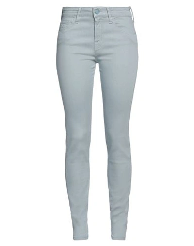 Jacob Cohёn Woman Jeans Grey Size 31 Lyocell, Cotton, Polyester, Elastane
