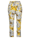 Connor & Blake Woman Pants Yellow Size S Cotton In Yellow