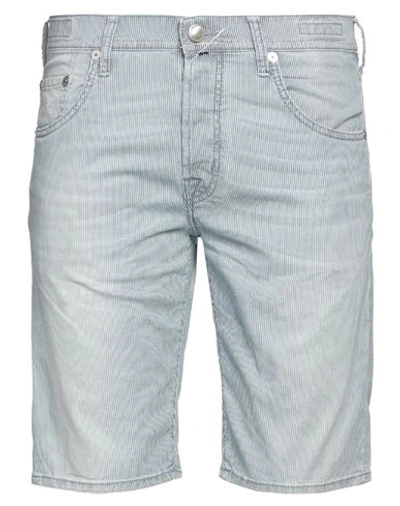 Jacob Cohёn Man Shorts & Bermuda Shorts Blue Size 32 Cotton, Elastane