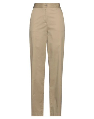 Lardini Woman Pants Beige Size 6 Cotton, Elastane