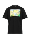 Undercover Slogan-print Cotton T-shirt In Black