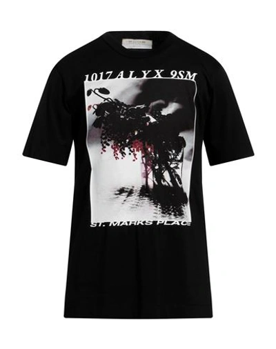 Alyx 1017  9sm Man T-shirt Black Size Xl Cotton