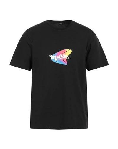 Msftsrep Bedrucktes T-shirt Aus Baumwolle In Black