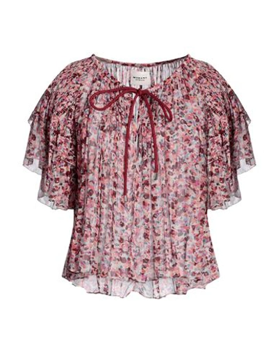 Isabel Marant Étoile Marant Étoile Woman Top Burgundy Size 2 Viscose In Red