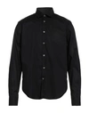 C'n'c' Costume National Man Shirt Black Size 44 Cotton, Elastane