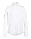 C'n'c' Costume National Man Shirt White Size 44 Cotton, Elastane