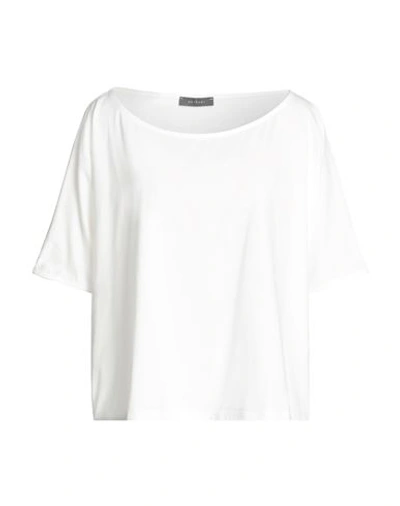 Neirami Woman T-shirt White Size 3 Cotton, Elastane