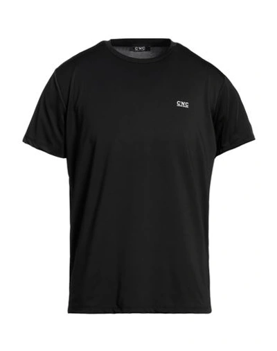 C'n'c' Costume National Man T-shirt Black Size 3xl Polyester