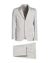 Messagerie Man Suit Beige Size 44 Cotton, Elastane