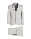 Messagerie Man Suit Beige Size 40 Cotton, Elastane In Beige