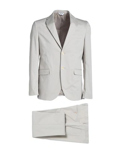 Messagerie Man Suit Beige Size 44 Cotton, Elastane