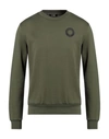 C'n'c' Costume National Man Sweatshirt Military Green Size 3xl Cotton