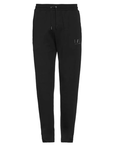 Ea7 Man Pants Black Size Xxl Polyester, Cotton