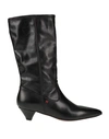 GIO+ GIO+ WOMAN BOOT BLACK SIZE 7 LEATHER