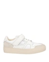 AMI ALEXANDRE MATTIUSSI AMI ALEXANDRE MATTIUSSI MAN SNEAKERS WHITE SIZE 9 LEATHER