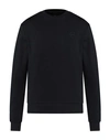 John Richmond Man Sweatshirt Midnight Blue Size L Cotton, Polyester