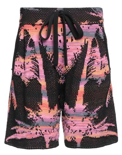 Laneus Man Shorts & Bermuda Shorts Light Purple Size 30 Cotton, Polyamide