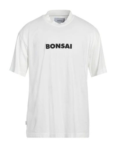 Bonsai Man T-shirt White Size Xl Cotton