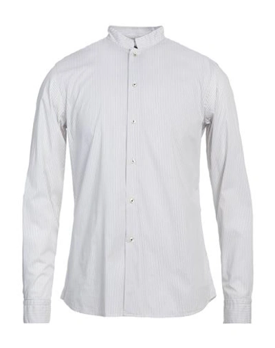 Ploumanac'h Man Shirt White Size 16 Cotton, Elastane