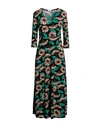 Siyu Woman Midi Dress Black Size 2 Polyamide, Elastane In Black