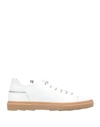 MOMA MOMA MAN SNEAKERS IVORY SIZE 6 LEATHER
