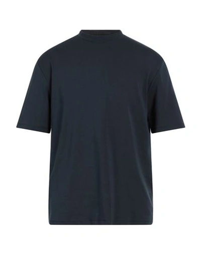 Kiefermann Man T-shirt Navy Blue Size Xxl Organic Cotton, Elastane