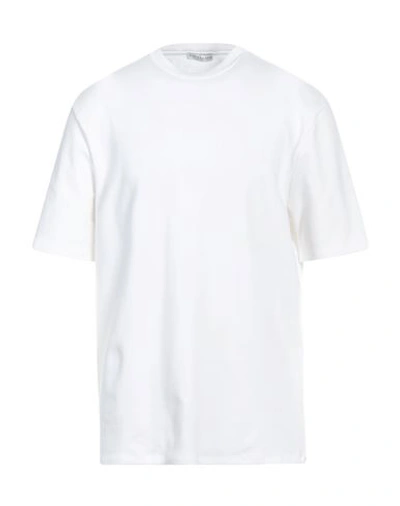 Kiefermann Man T-shirt Ivory Size Xxl Organic Cotton, Elastane In White