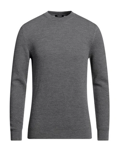 +39 Masq Man Sweater Grey Size 46 Merino Wool