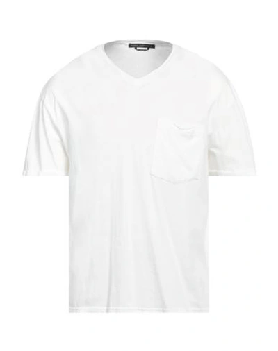 Daniele Alessandrini Cotton Crew Neck T-shirt In White