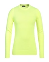 Yoon Man Sweater Light Yellow Size 44 Acrylic, Virgin Wool, Alpaca Wool, Viscose