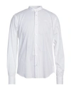 C'n'c' Costume National Man Shirt White Size 38 Cotton, Elastane In Black