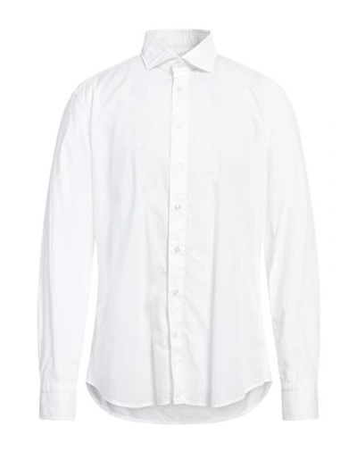 Mariano Man Shirt White Size 17 ½ Cotton