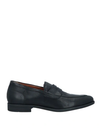 Nero Giardini Man Loafers Black Size 12 Leather