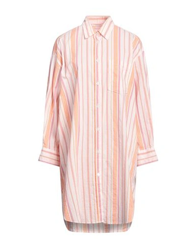 Pomandère Woman Shirt Light Pink Size 6 Cotton
