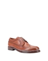 MOMA MOMA MAN LACE-UP SHOES TAN SIZE 9 LEATHER