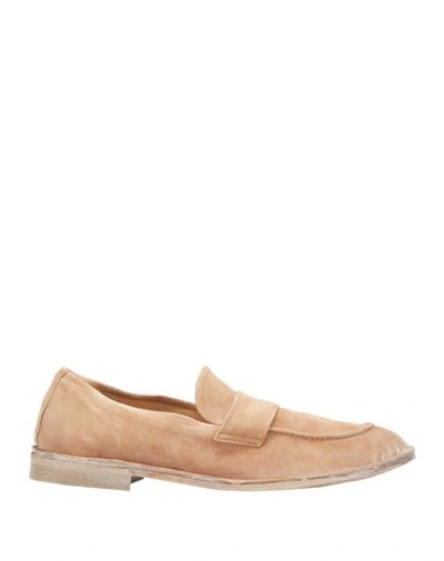 Moma Slip-on Suede Loafers In Beige