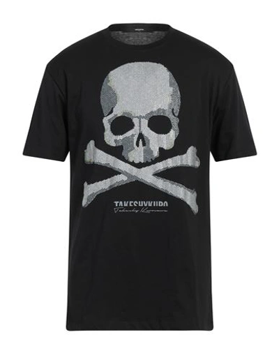 Takeshy Kurosawa Man T-shirt Black Size 3xl Cotton