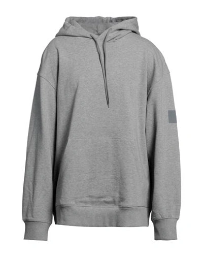 Y-3 Man Sweatshirt Grey Size M Organic Cotton, Elastane