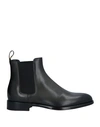 Doucal's Man Ankle Boots Black Size 10.5 Soft Leather
