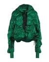 Khrisjoy Woman Jacket Green Size 0 Polyamide