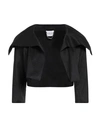 Atelier Legora Woman Blazer Black Size 8 Viscose, Polyamide, Polyester, Elastane