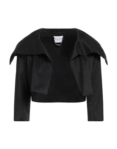 Atelier Legora Woman Blazer Black Size 8 Viscose, Polyamide, Polyester, Elastane