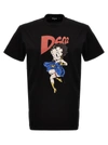 DSQUARED2 BETTY BOOP T-SHIRT BLACK