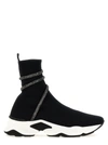 René Caovilla Glitter-wrap Sock-ankle Sneakers