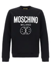 Moschino Double Smile Crewneck Sweater