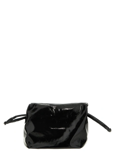 Kassl Editions Lacquer Clutch Black