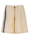 Jw Anderson Linen And Cotton Shorts