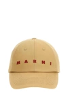 Marni Structured Crown Baseball Hat With Bold Logo
