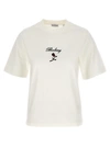 Burberry Crew Neck Floral Motif Short Sleeves T-shirt